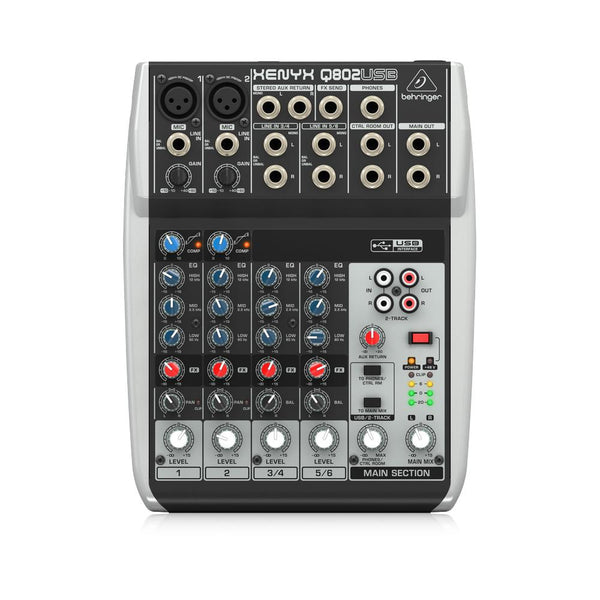 Behringer Q802USB Premium 8-Input 2-Bus Mixer