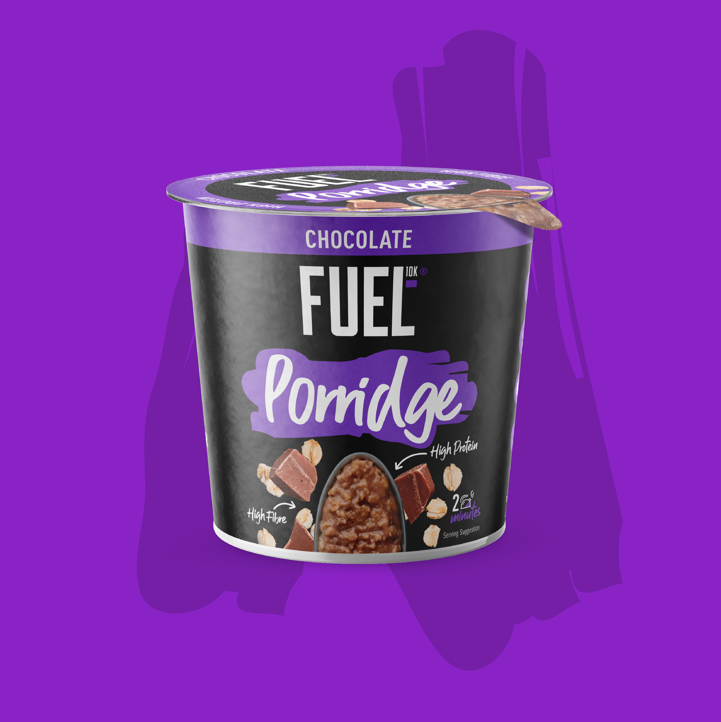 Chocolate Porridge Pot 70g | Protein Porridge | FUEL10k™
