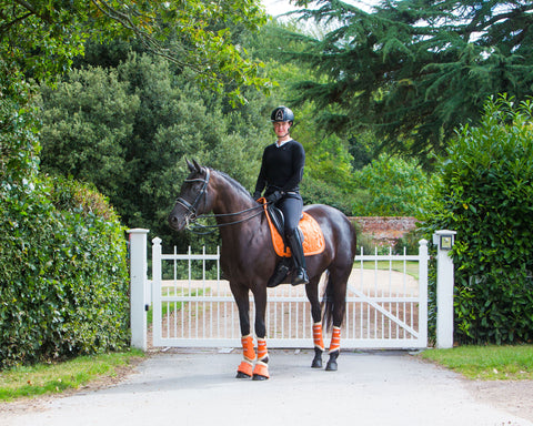 Jewels and Horses Boutique Stand Out in Orange 