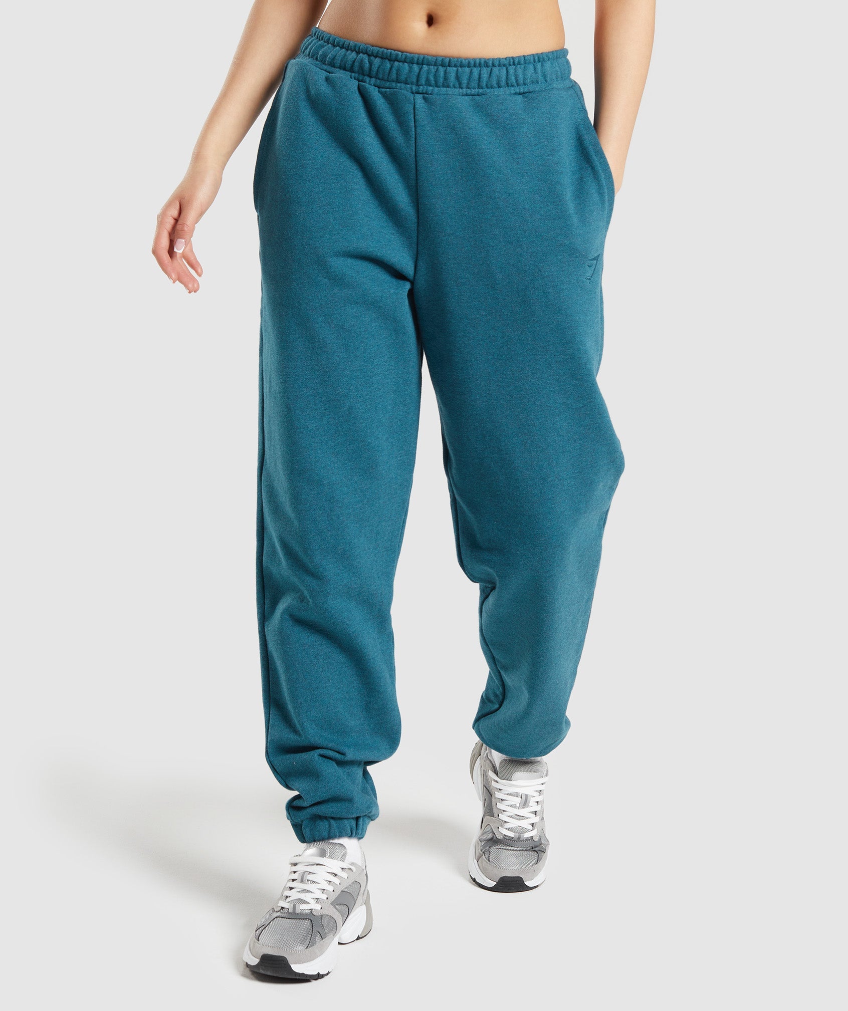 Gymshark Rest Day Sweats Joggers - Steel Blue Marl