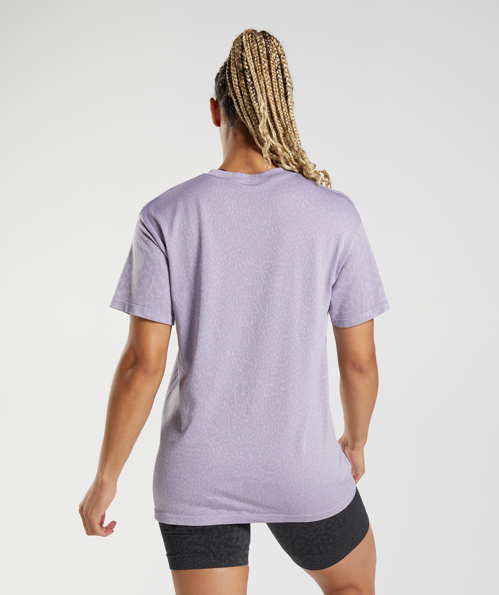 Power Seamless T-Shirt - Lilac