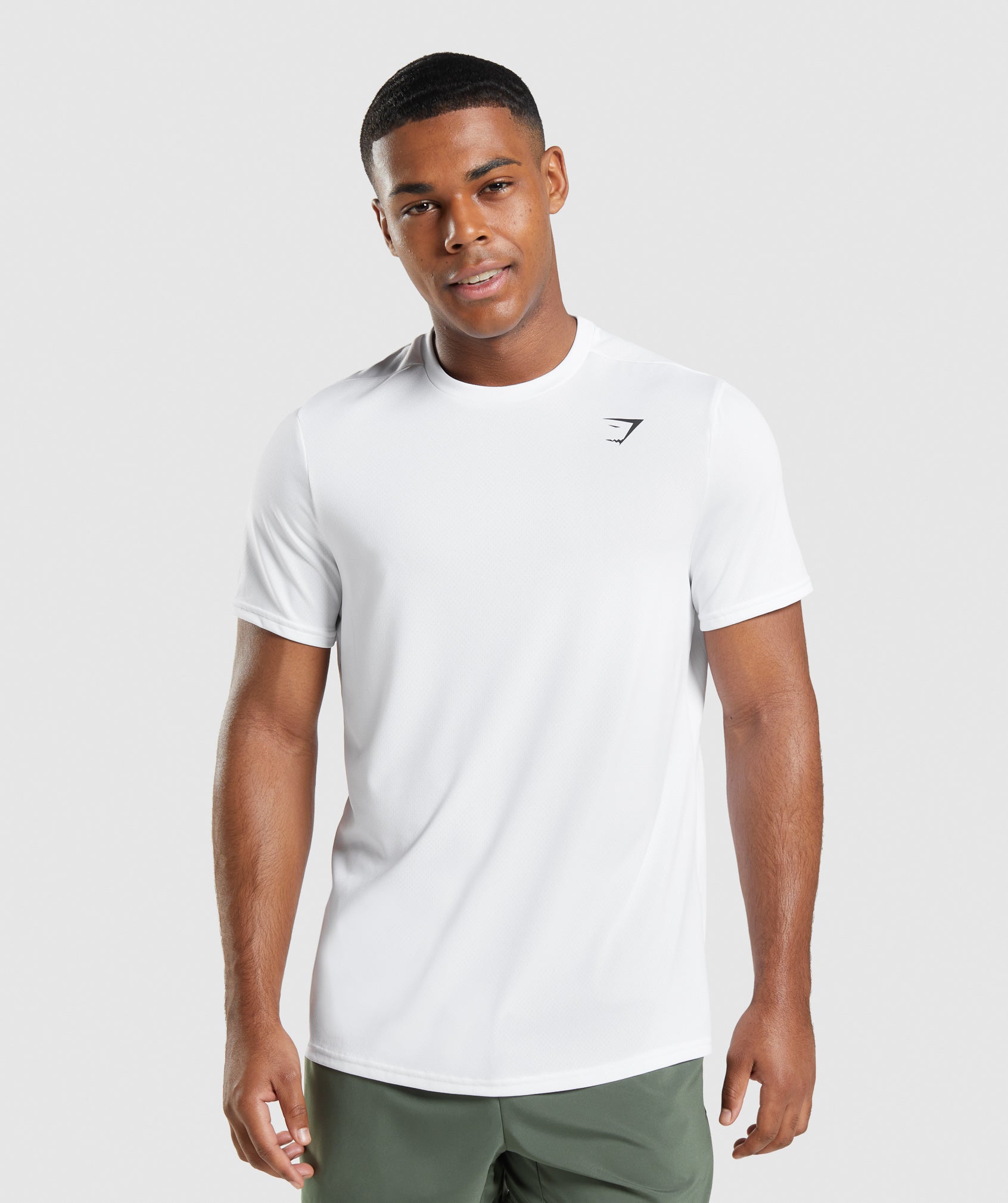 Gymshark Arrival Regular Fit T-Shirt - White