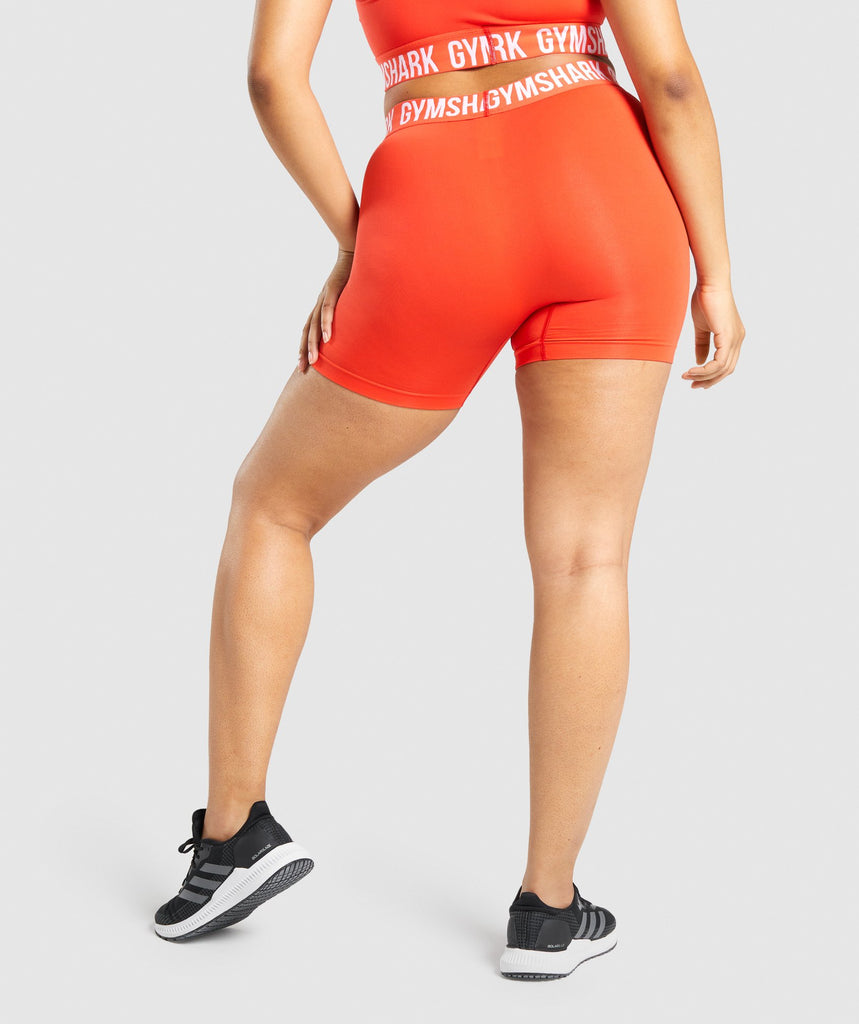 15 Minute Orange Workout Shorts for Gym