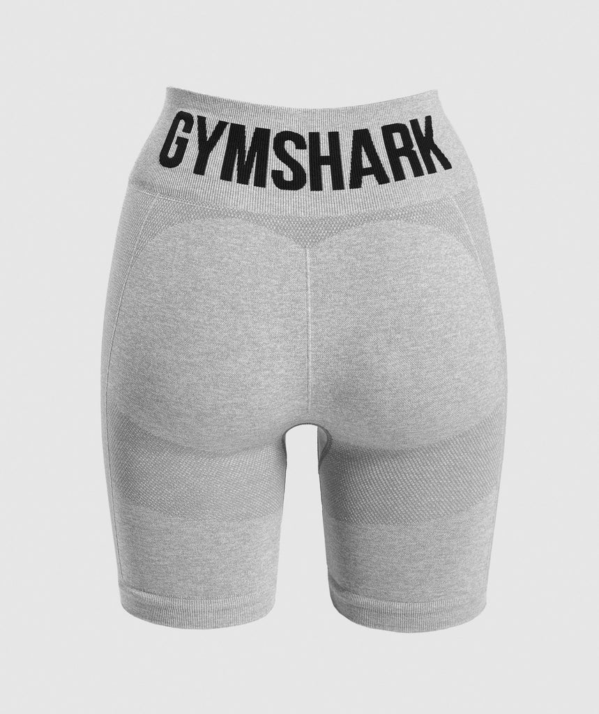 grey gym cycling shorts