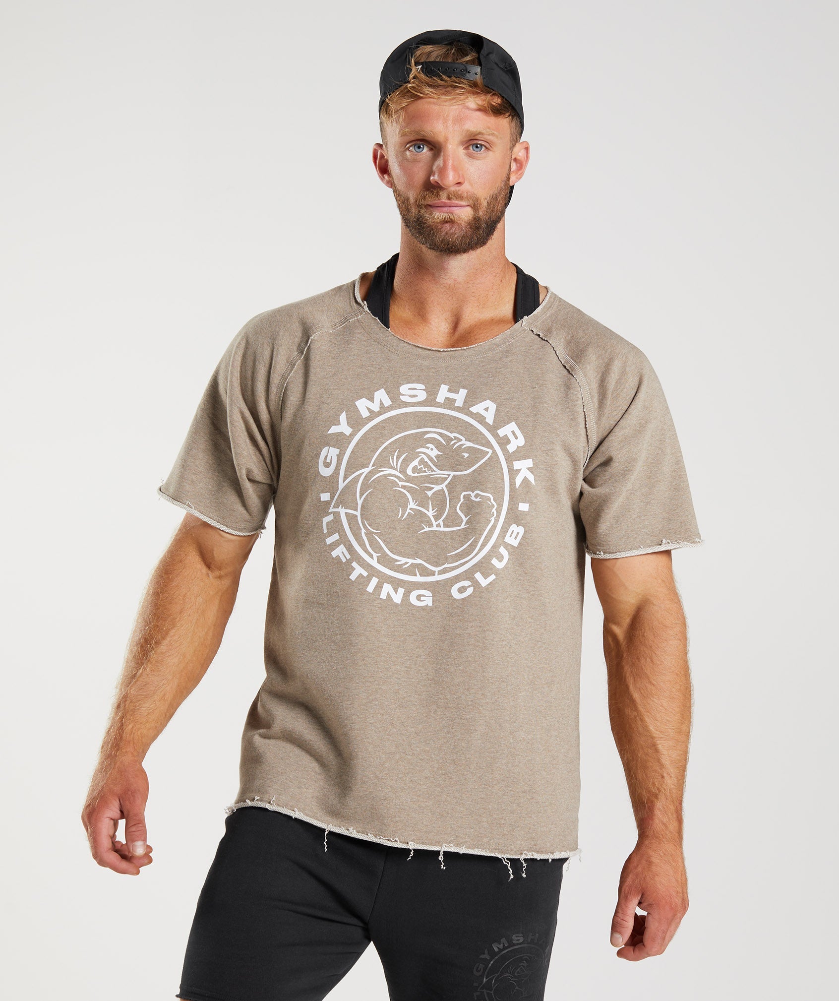 Gymshark Legacy Long Sleeve T-Shirt - Limestone Marl