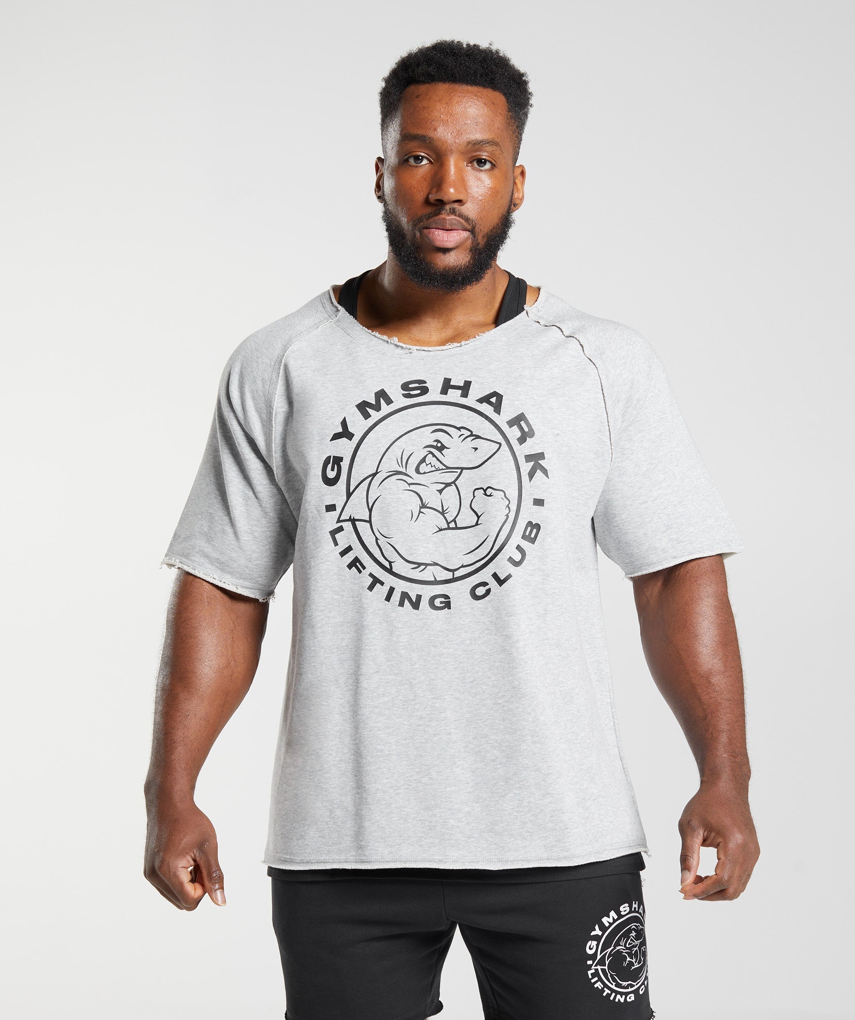 Gymshark Legacy Graphic Crop Tee - Dark Green