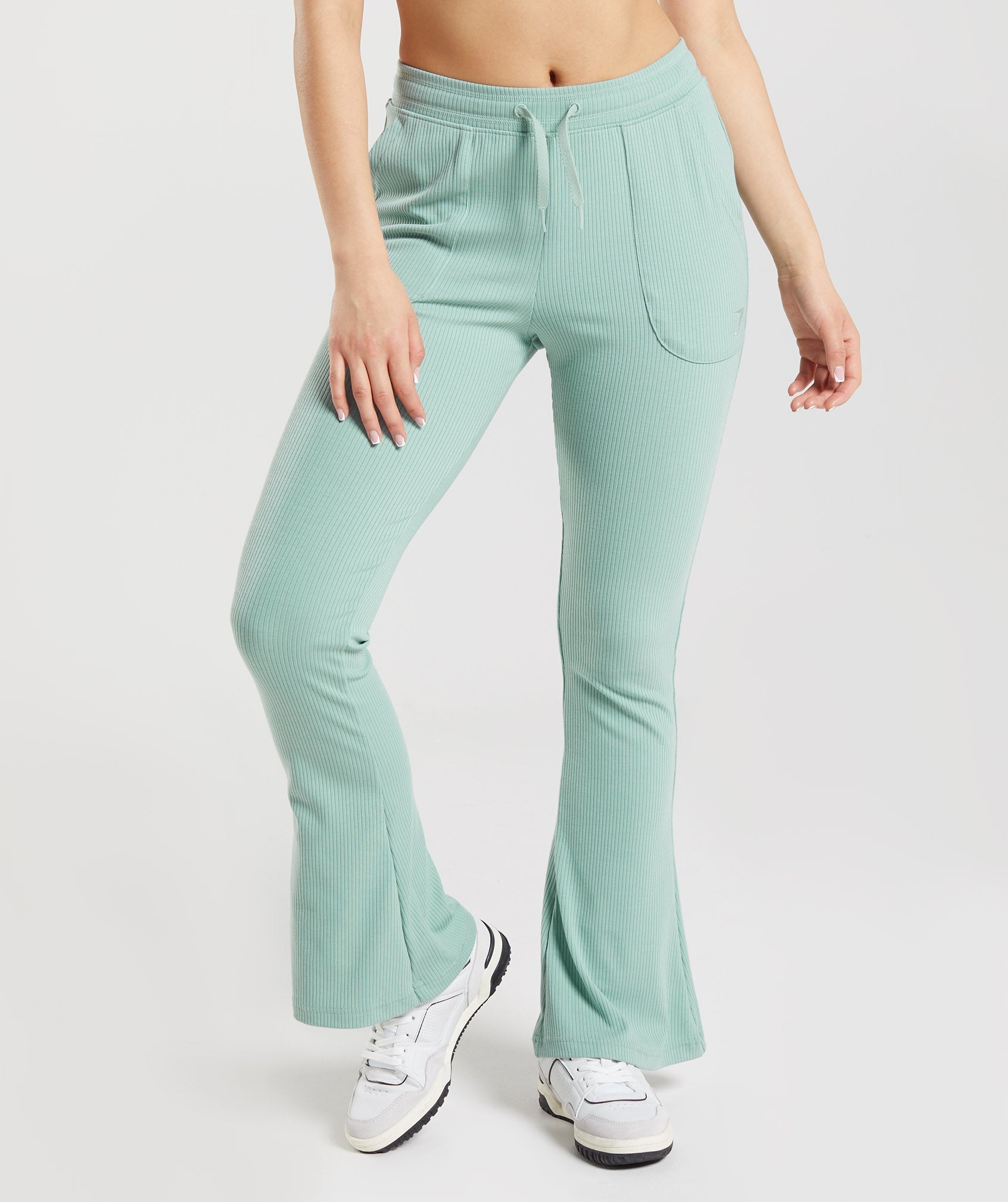 Gymshark Pause Flared Pants - Maya Blue