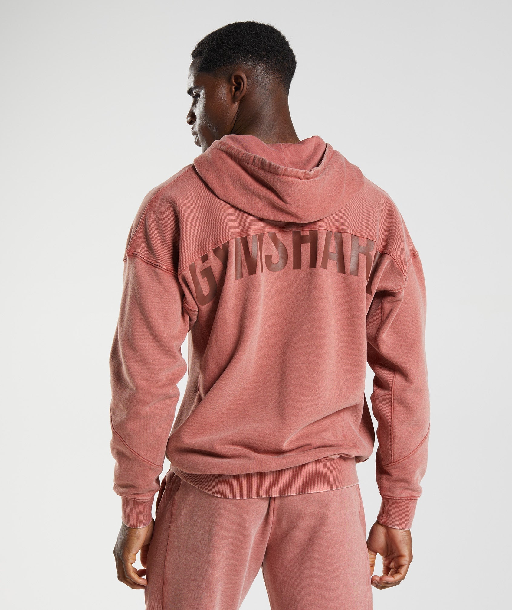 Gymshark Social Club Oversized Hoodie - Rose Brown