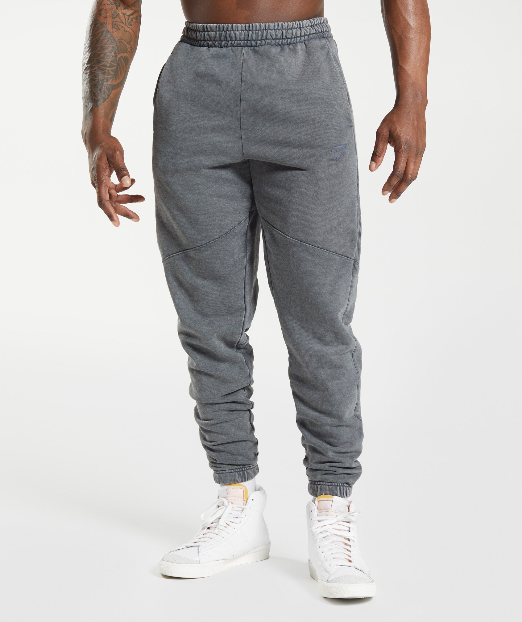 Gymshark Power Washed Joggers - Cosmic Grey