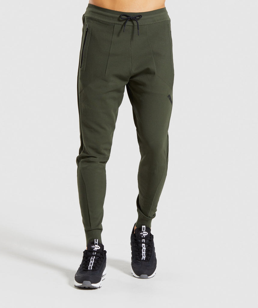 knit joggers mens