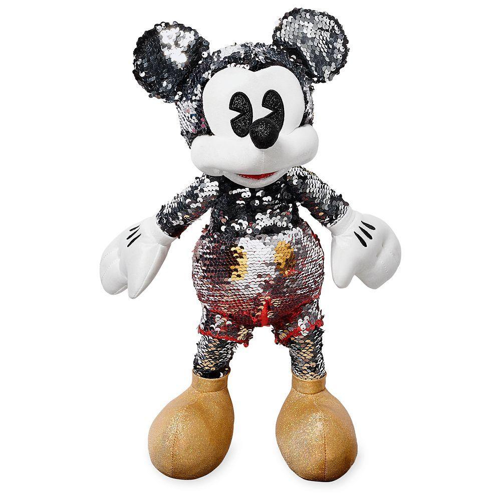 reversible sequin teddy