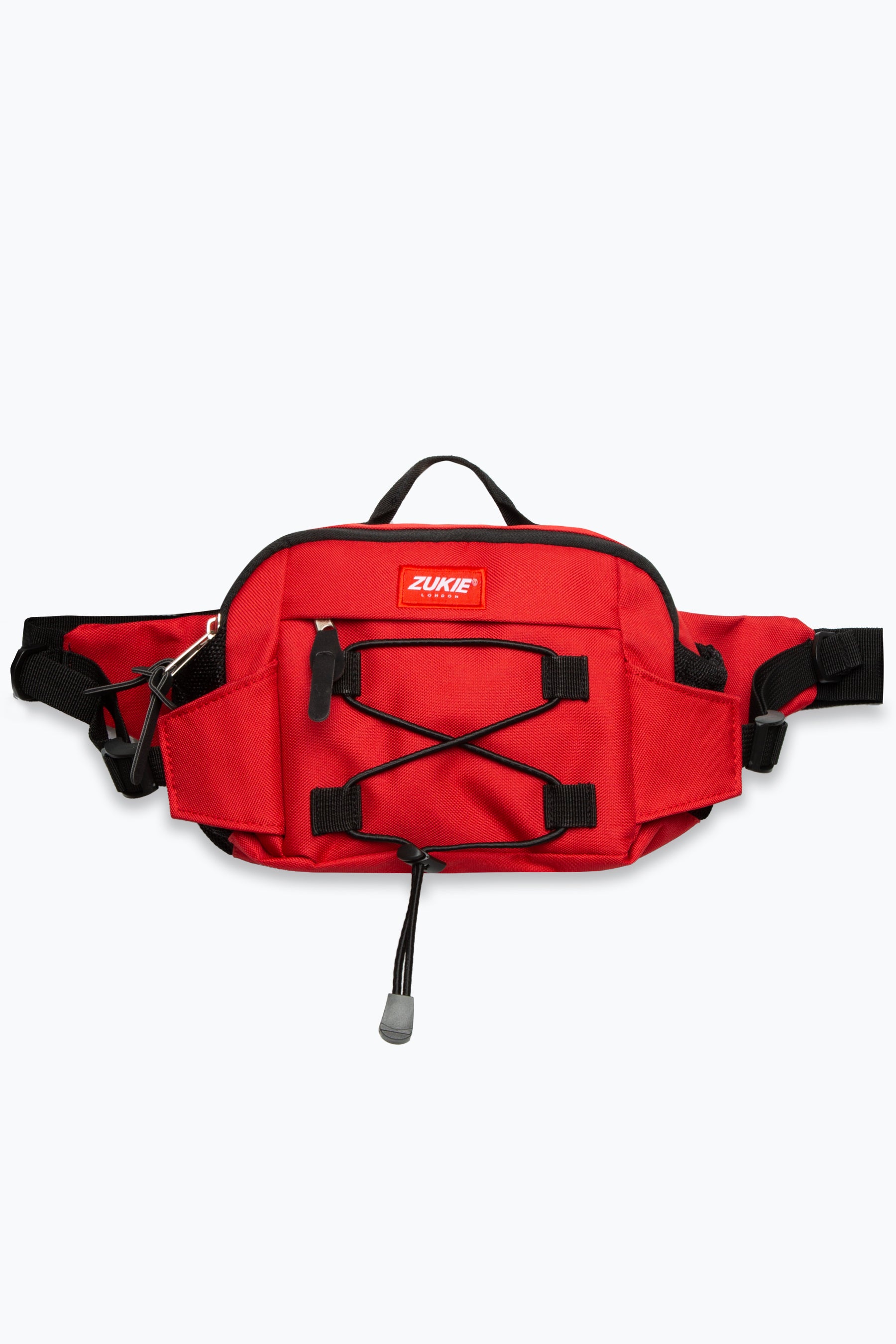 zukie red camera skate bag