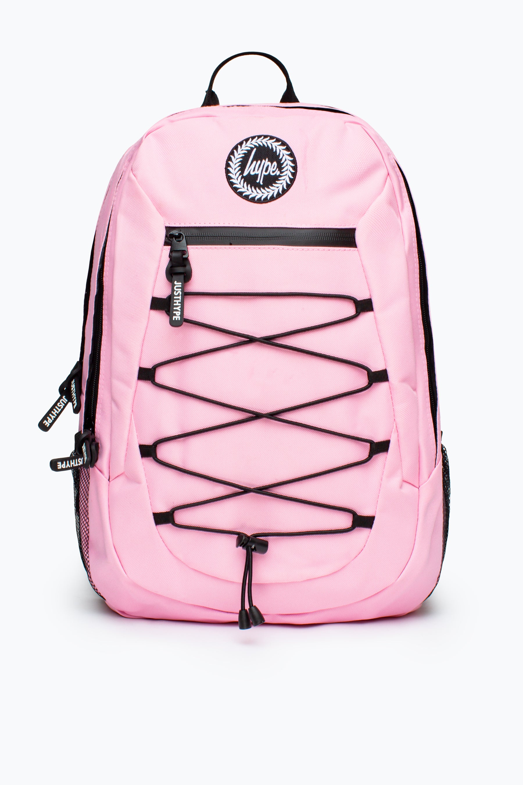 hype pink crest maxi backpack