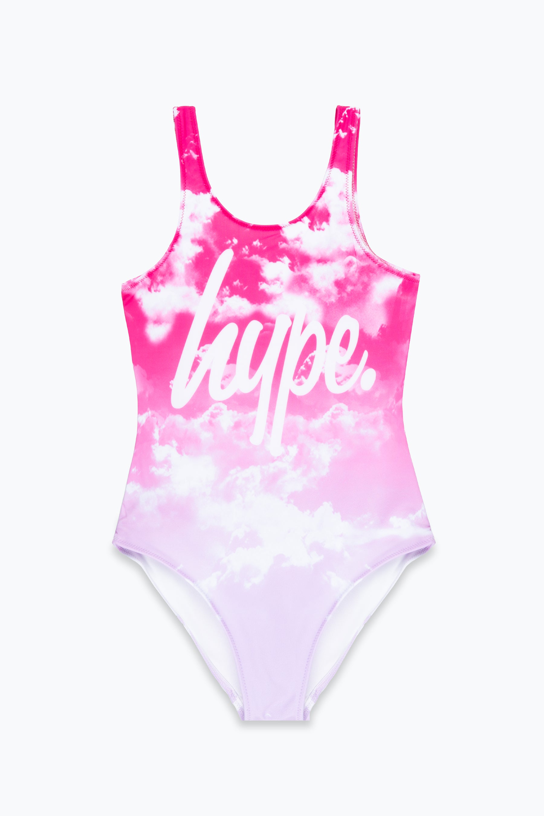 hype girls pink cloud fade swimsuit
