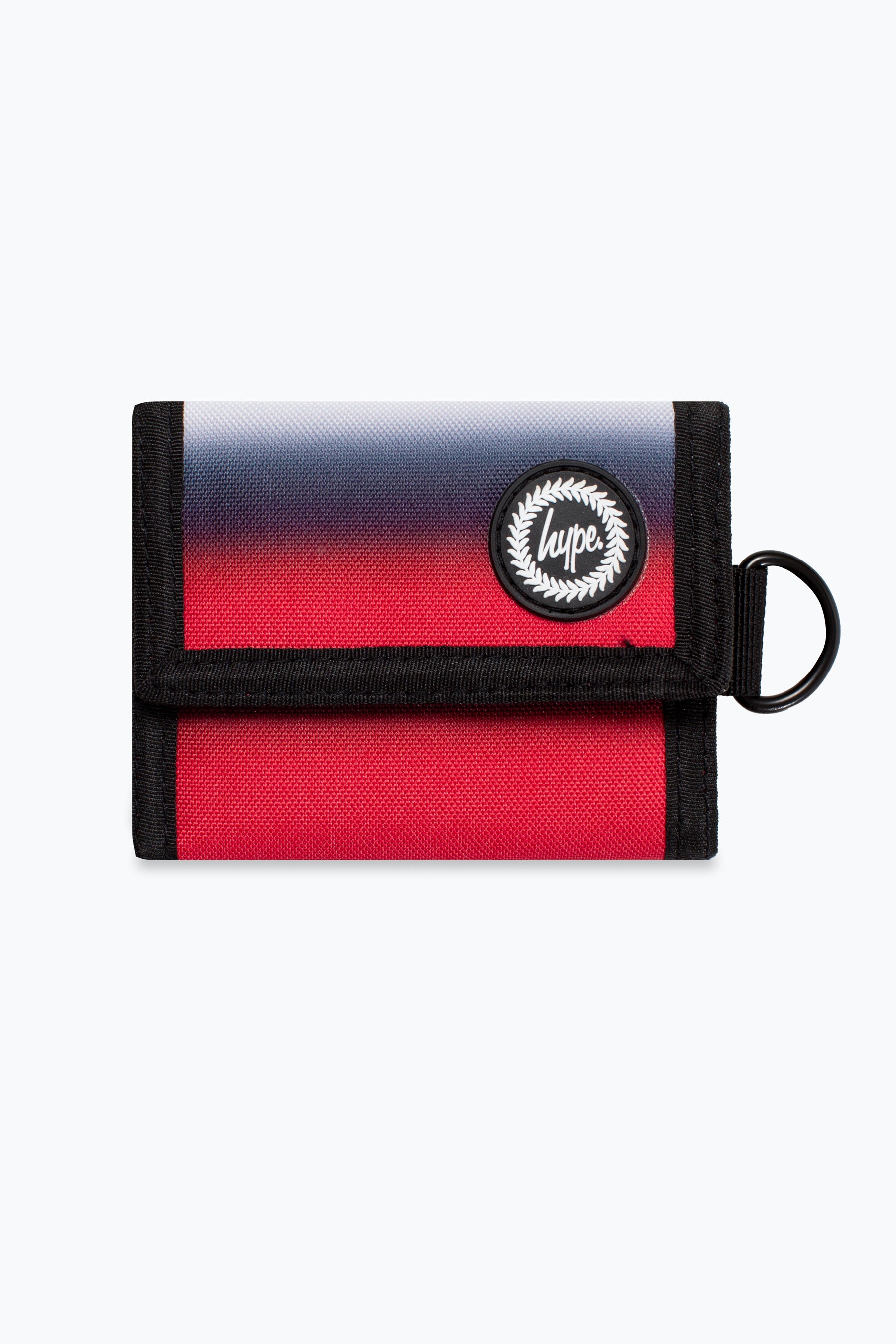 hype black & red wallet