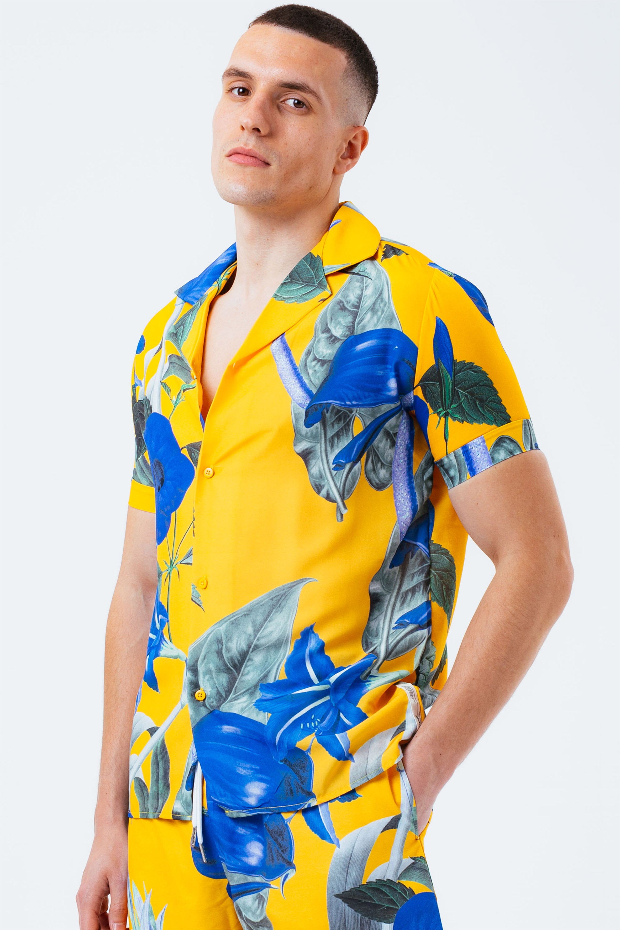 hype hawaii sun men’s resort shirt