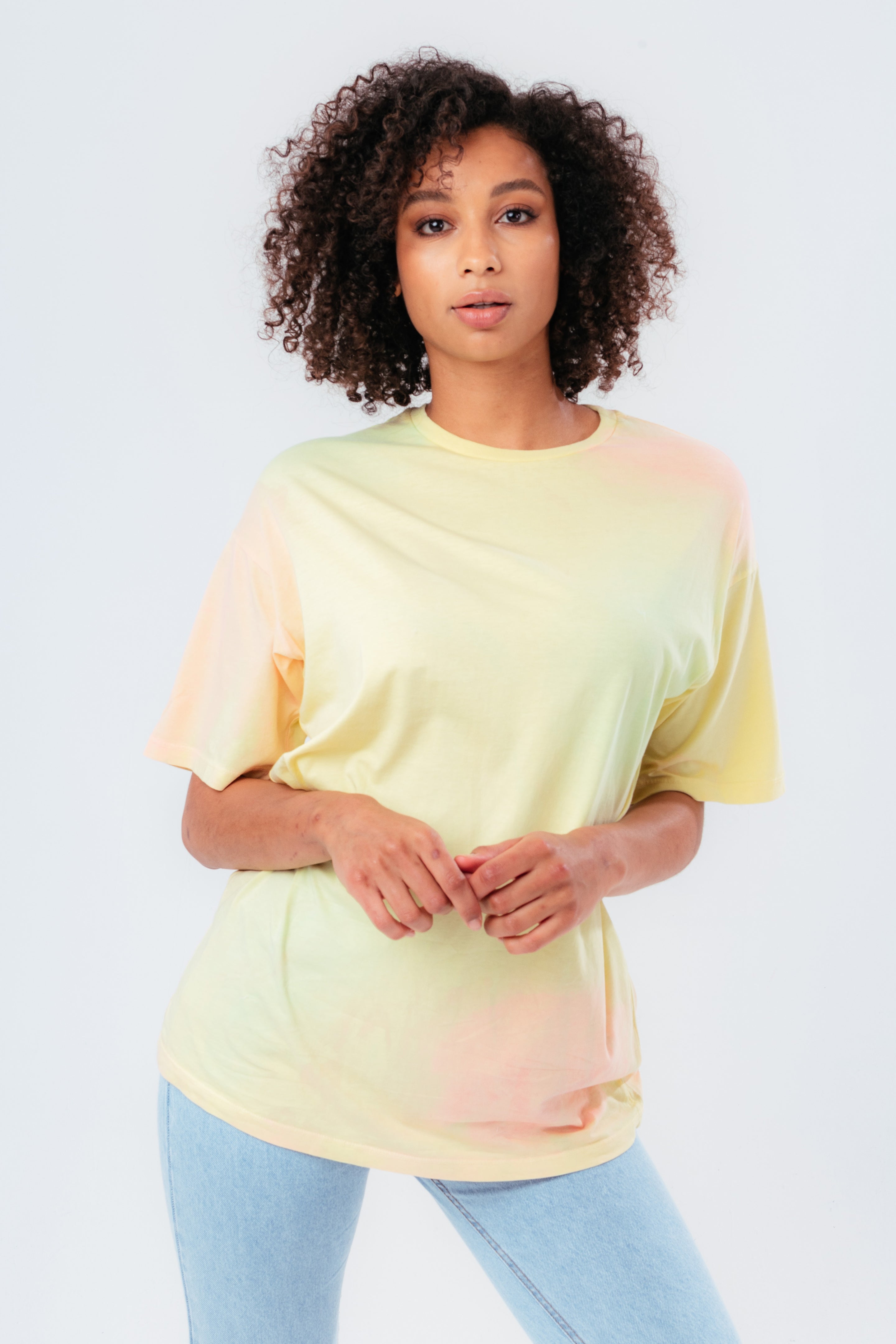 hype candy dye women’s boxy fit t-shirt