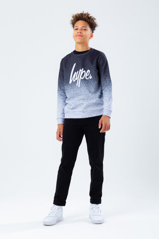 HYPE SPECKLE FADE KIDS CREW NECK
