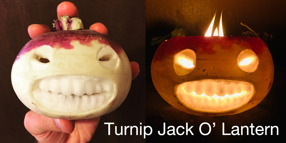 Turnip Jack O' Lantern - Charmworks Blog