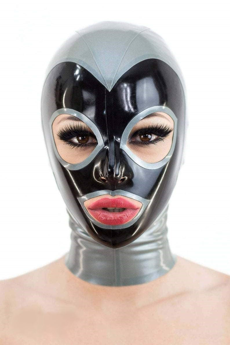 Latex Mask bicolor – The Luxury Dungeon