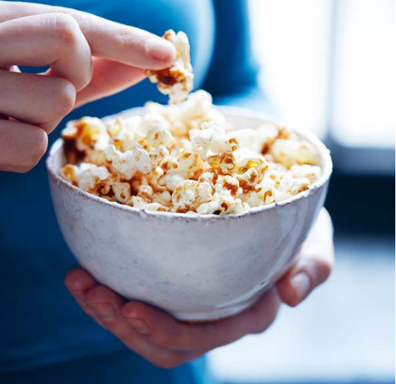 Bowl of popcorn