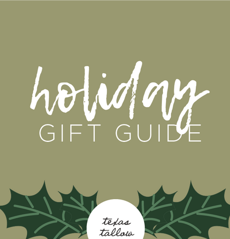 Holiday Gift Guide, natural skincare gifts