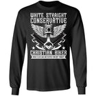 White Straight Conservative Christian Biker Apparel