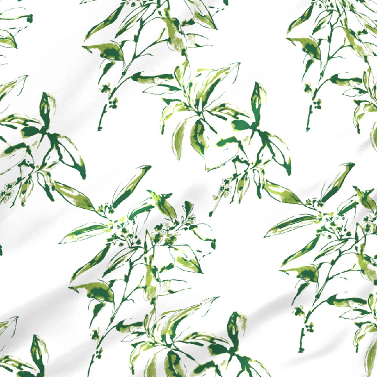 Boutique Living 144 TC Printed Layers Double Bedsheet Printed With 2 Pillow Covers