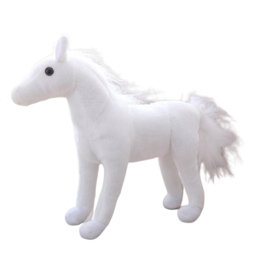 grande peluche cheval