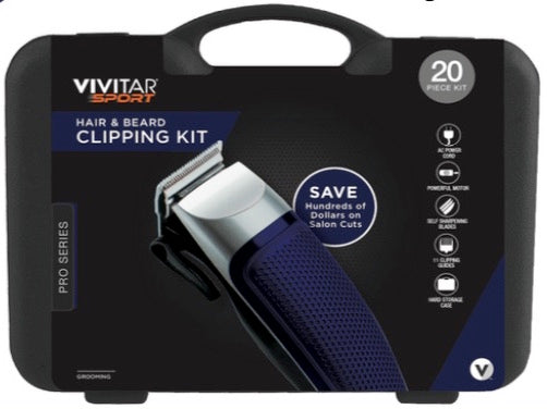 vivitar sport hair and beard clipping kit