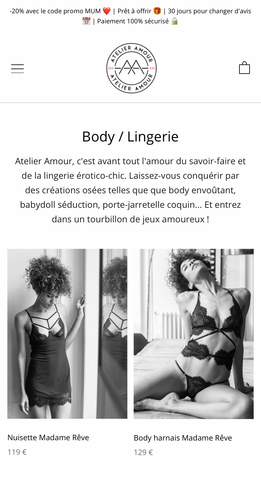 Atelier Amour - Collection Mobile