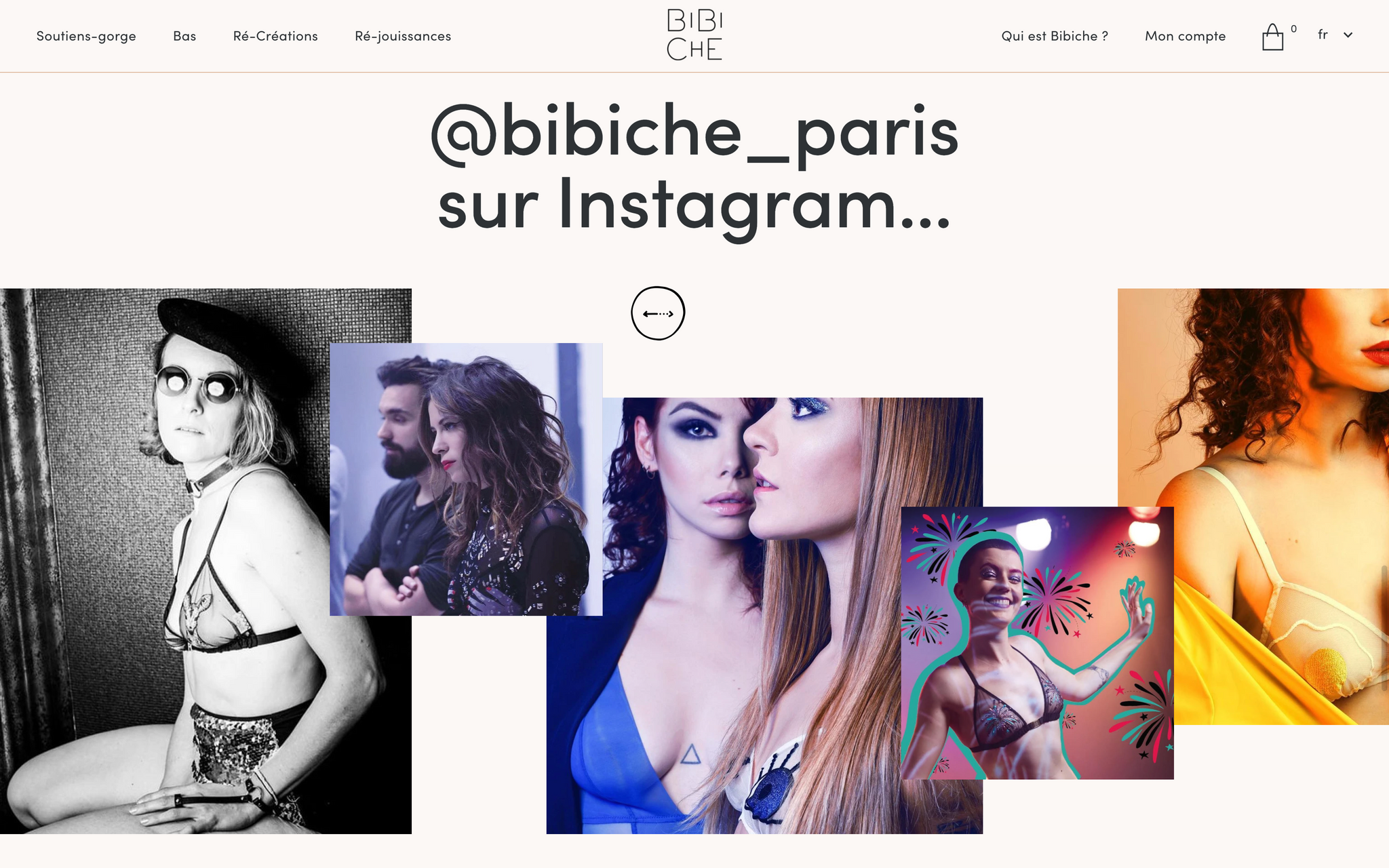 Bibiche - Embed Instagram Desktop