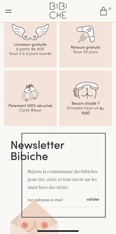 Bibiche - Iconographie Mobile