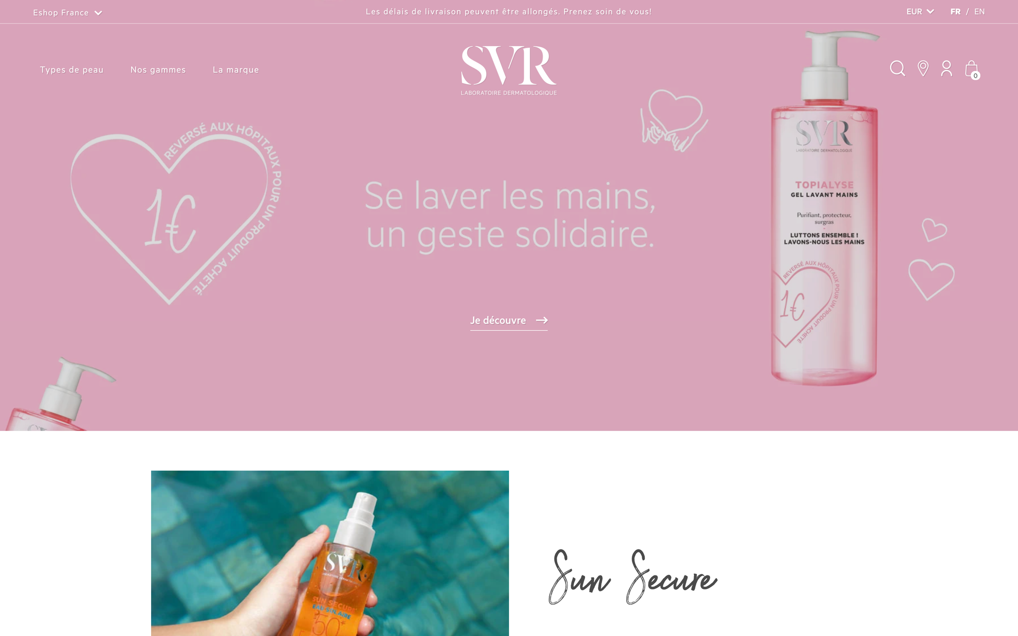 SVR - Homepage Desktop