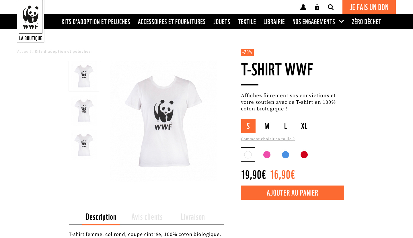 WWF - Fiche produit Desktop