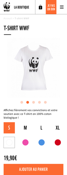 WWF - Fiche produit Mobile