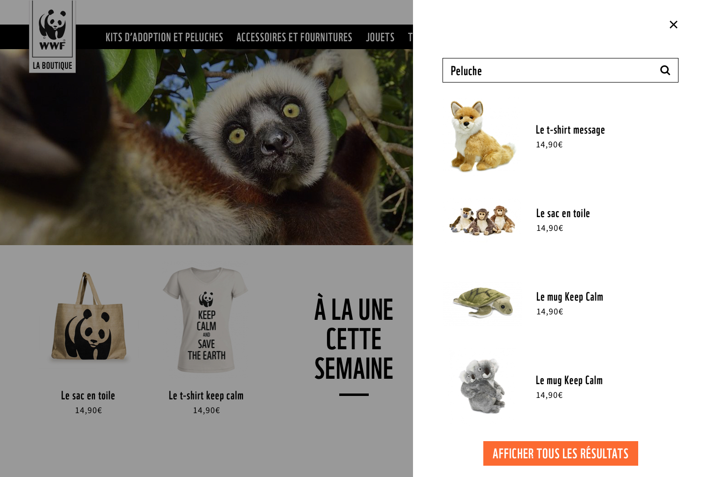 WWF - Recherche Desktop