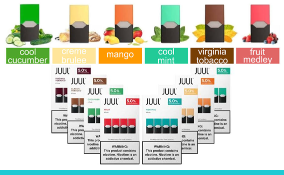 PodVapes™ Secures Large Quantity of JUUL Fruit Flavoured Pods-PodVapes™ UK