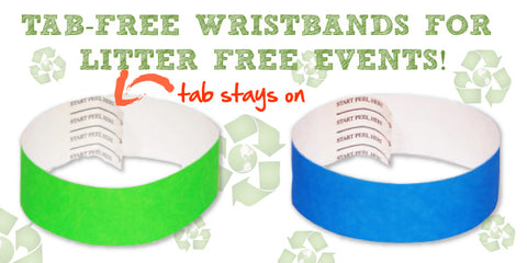 Tab-Free Wristbands