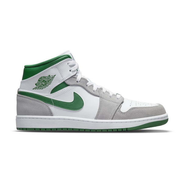 nike air jordan 1 white and green