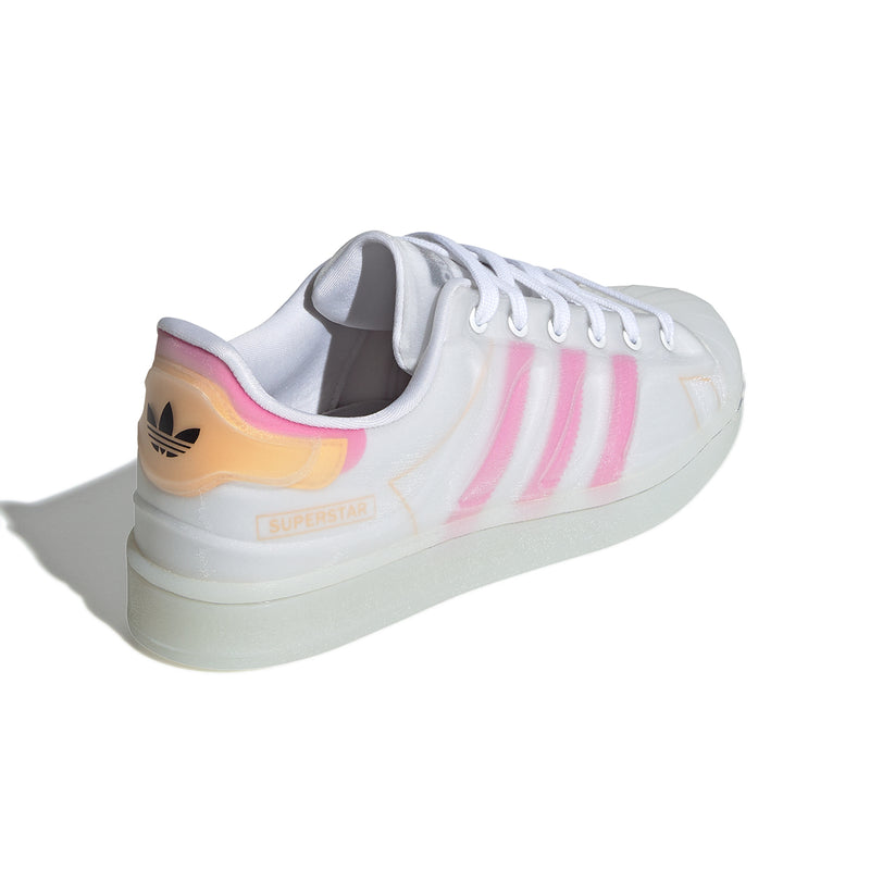 adidas superstar shoes pink stripe