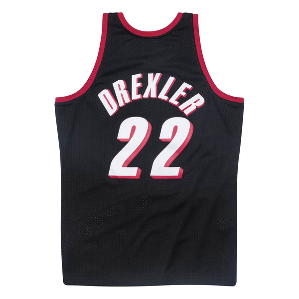 Portland Trail Blazers Clyde Drexler Gold Mitchell & Ness 