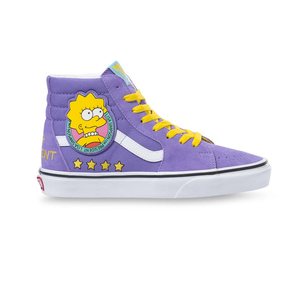 Vans + The Simpsons Sk8-Hi 'Lisa 4 Prez 