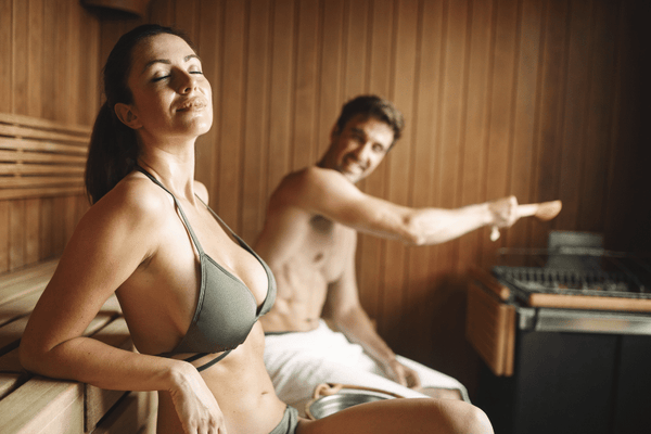 Cool down before your sauna