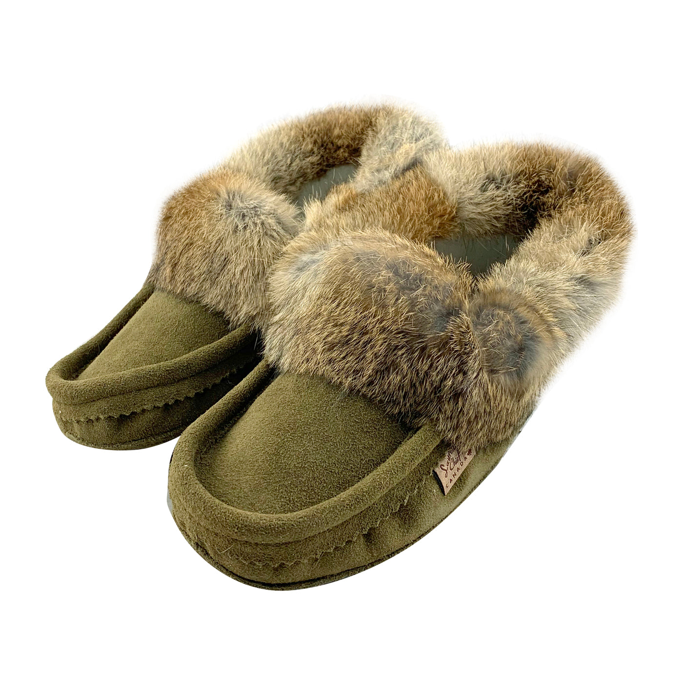 men's fuzzy moccasins