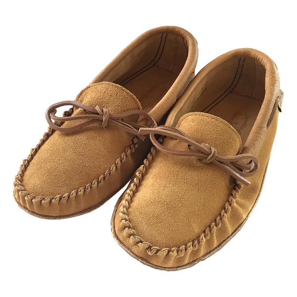 Suede Soft Sole Moccasin Slippers 