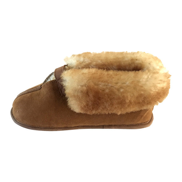 sheepskin velcro slippers