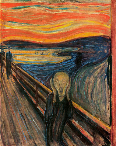 The Scream, 1893, Edvard Munch