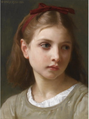 A Young Girl,1886,William Bouguereau