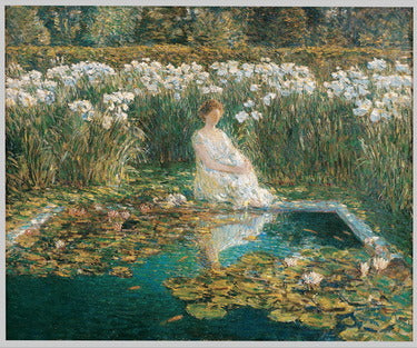 Lilies,1910,Childe Hassam